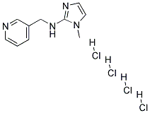 (1-METHYL-1H-IMIDAZOL-2-YL)-PYRIDIN-3-YLMETHYL-AMINE TETRAHYDROCHLORIDE Struktur