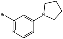 2-BROMO-4-PYRROLIDIN-1-YL-PYRIDINE Struktur