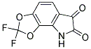 2,2-DIFLUORO-8H-1,3-DIOXA-8-AZA-AS-INDACENE-6,7-DIONE Struktur