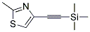 2-METHYL-4-TRIMETHYLSILANYLETHYNYL-THIAZOLE Struktur