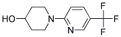 1-[5-(TRIFLUOROMETHYL)PYRIDIN-2-YL]PIPERIDINE-4-OL Struktur