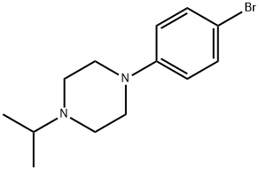 1-(4-BROMO-PHENYL)-4-ISOPROPYL-PIPERAZINE Struktur