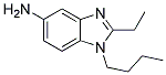 1-BUTYL-2-ETHYL-1H-BENZOIMIDAZOL-5-YLAMINE Struktur