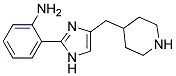 2-(4-PIPERIDIN-4-YLMETHYLIMIDAZOL-2-YL)PHENYLAMINE Struktur