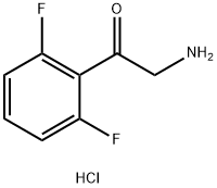 2,6-DIFLUOROPHENACYLAMINE HYDROCHLORIDE Struktur