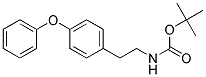 [2-(4-PHENOXY-PHENYL)-ETHYL]-CARBAMIC ACID TERT-BUTYL ESTER Struktur