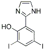 2-(1H-IMIDAZOL-2-YL)-4,6-DIIODO-PHENOL Struktur