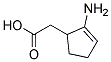 2-Amino-2-Cyclopentenyl-Acetic Acid Struktur