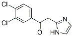 2-imidazolyl-3',4'-dichloro acetophenone Struktur