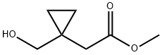 (1-HYDROXYMETHYL-CYCLOPROPYL)-ACETIC ACID METHYL ESTER Struktur