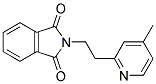 2-[2-(4-METHYL-PYRIDIN-2-YL)-ETHYL]-ISOINDOLE-1,3-DIONE Struktur