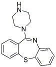 11-Piperazinyl Dibenzo [B-F] [1,4]-Thiazepine Struktur