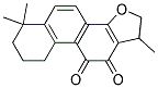 (-)-1,6,6-TRIMETHYL-1,2,6,7,8,9-HEXAHYDROPHENANTHRO(1,2-B)FURAN-10,11-DIONE Struktur