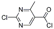 2-CHLORO-4-METHYLPYRIMIDINE-5-CARBONYL CHLORIDE