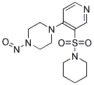 1-[[4-(4-NITROSO-1-PIPERAZINYL)-3-PYRIDINYL]SULFONYL]-PIPERIDINE Struktur