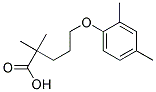 2,2-DIMETHYL-5-(2,4-XYLYLOXY)VALERIC ACID Struktur