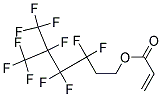 1H,1H,2H,2H-PERFLUORO-5-METHYLHEXYL ACRYLATE Struktur