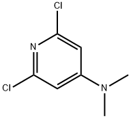 (2,6-DICHLORO-PYRIDIN-4-YL)-DIMETHYL-AMINE Struktur