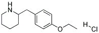 2-(4-ETHOXY-BENZYL)-PIPERIDINE HYDROCHLORIDE Struktur