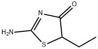 2-AMINO-5-ETHYL-1,3-THIAZOL-4(5H)-ONE Struktur