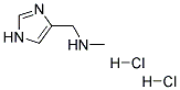 (1H-IMIDAZOL-4-YLMETHYL)-METHYL-AMINE 2HCL Structure