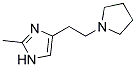2-METHYL-4-(2-PYRROLIDIN-1-YL-ETHYL)-1H-IMIDAZOLE Struktur
