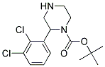 2-(2,3-DICHLORO-PHENYL)-PIPERAZINE-1-CARBOXYLIC ACID TERT-BUTYL ESTER Struktur