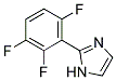 2-(2,3,6-TRIFLUORO-PHENYL)-1H-IMIDAZOLE Struktur