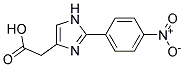 [2-(4-NITRO-PHENYL)-1H-IMIDAZOL-4-YL]-ACETIC ACID Struktur