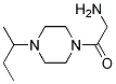 2-AMINO-1-(4-SEC-BUTYL-PIPERAZIN-1-YL)-ETHANONE Struktur