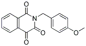 2-(4-METHOXY-BENZYL)-ISOQUINOLINE-1,3,4-TRIONE Struktur