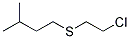 2-CHLOROETHYL ISOAMYL SULFIDE Struktur