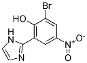 2-BROMO-6-(1H-IMIDAZOL-2-YL)-4-NITRO-PHENOL Structure