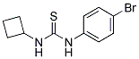 1-(4-BROMOPHENYL)-3-CYCLOBUTYL-THIOUREA Struktur