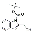 2-HYDROXYMETHYL-INDOLE-1-CARBOXYLIC ACID TERT-BUTYL ESTER Struktur