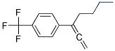 1-TRIFLUOROMETHYL-4-(1-VINYLIDENE-PENTYL)-BENZENE Struktur