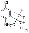 1-(2-Amino-5-Chlorophenyl)-2,2,2-Trifluoroethane-1,1-Diol HCl Struktur