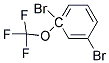 2,4-dibromo-4(trifluoromethoxy)benzene Struktur