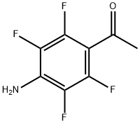 1-(4-AMINO-2,3,5,6-TETRAFLUORO-PHENYL)-ETHANONE Struktur