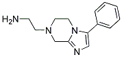 2-(3-PHENYL-5,6-DIHYDRO-8H-IMIDAZO[1,2-A]PYRAZIN-7-YL)-ETHYLAMINE Struktur