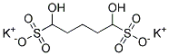 1,5-Dihydroxypentane-1,5-disulfonicaciddipotassiumsalt Struktur