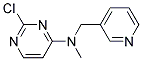 2-chloro-N-methyl-N-(pyridin-3-ylmethyl)pyrimidin-4-amine Struktur