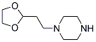 1-[2-(1,3-dioxolan-2-yl)ethyl]piperazine Struktur