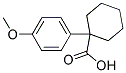 1-(P-METHOXYPHENYL)-1-CYCLOHEXANECARBOXYLICACID Struktur