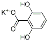 2,6-DIHYDROXYBENZOIC ACID POTASSIUM SALT Struktur