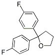 2,2-BIS-(4-FLUOROPHENYL)-TETRAHYDROFURAN Struktur