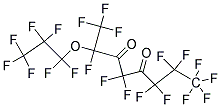 1,1,1,2,2,3,3,7,9,9, 10,10,11,11,11-OCTADECAFLUORO-7-TRIFLUOROMETHYL-8-OXAUNDECANE-4,6-DIONE Struktur