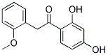 1-(2,4-DIHYDROXYPHENYL)-2-(2-METHOXYPHENYL)ETHAN-1-ONE, TECH Struktur