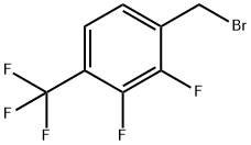 2,3-DIFLUORO-4-(TRIFLUOROMETHYL)BENZYL BROMID Struktur