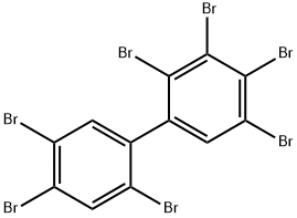 2,2',3,4,4',5,5'-HEPTABROMOBIPHENYL Struktur